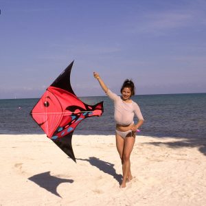 Chloe Vevrier, a captivating mature MILF, flaunts her large natural assets on a sandy beach